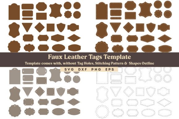 Download Leather Tags, Leather Patch Svg Bundle - Leather tags Collection