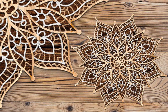 Download Multilayer Mandala Laser Cut SVG - Multilayer Collection