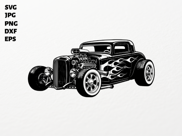 Download Hot Rod SVG for Cricut Sublimation PNG - Svg for cricut Collection